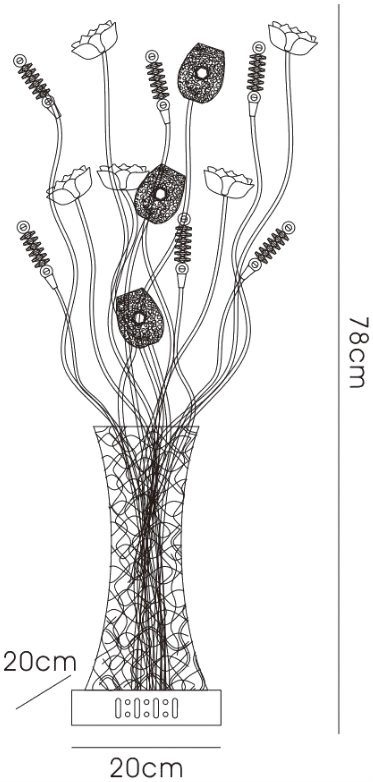 Jasmine Aluminium Crystal Table Lamps Diyas Home Armed Table Lamps